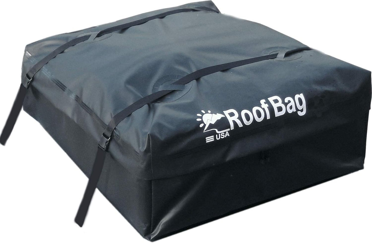 Waterproof Car Roof Bag 15 cu. ft. with Straps and Storage Bag S3338