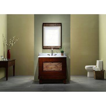 Dark Bamboo 36x22 Vanity Base C71810