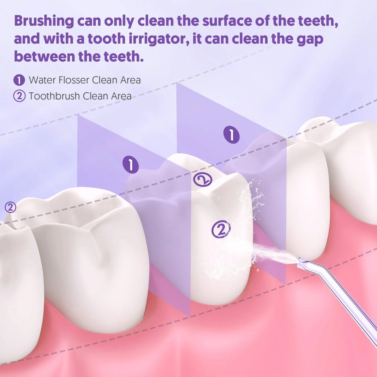 Cordless Oral Irrigator with 300mL Tank R6746