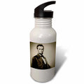 Stereoview Card Sepia Sports Water Bottle E40707