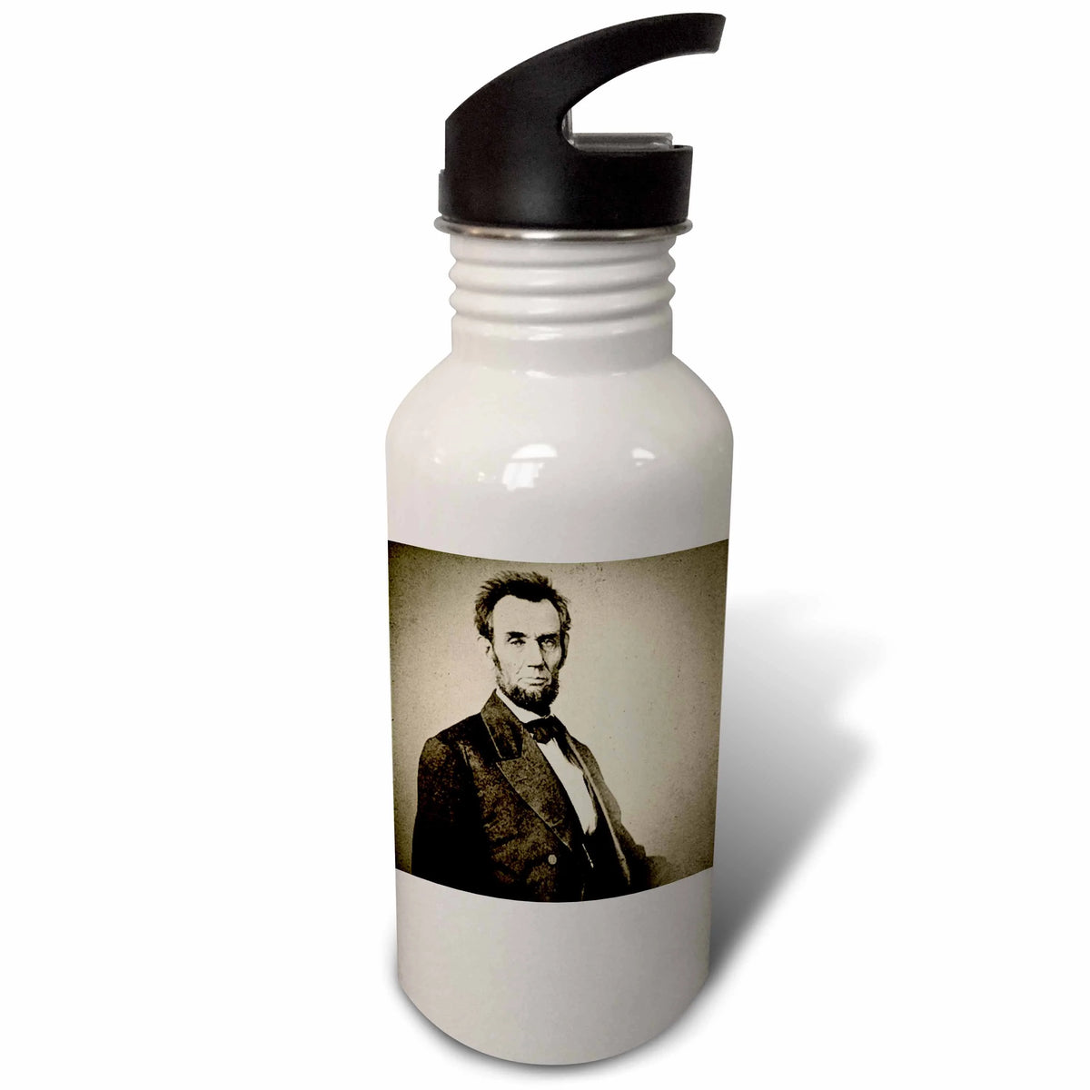 Stereoview Card Sepia Sports Water Bottle E40707