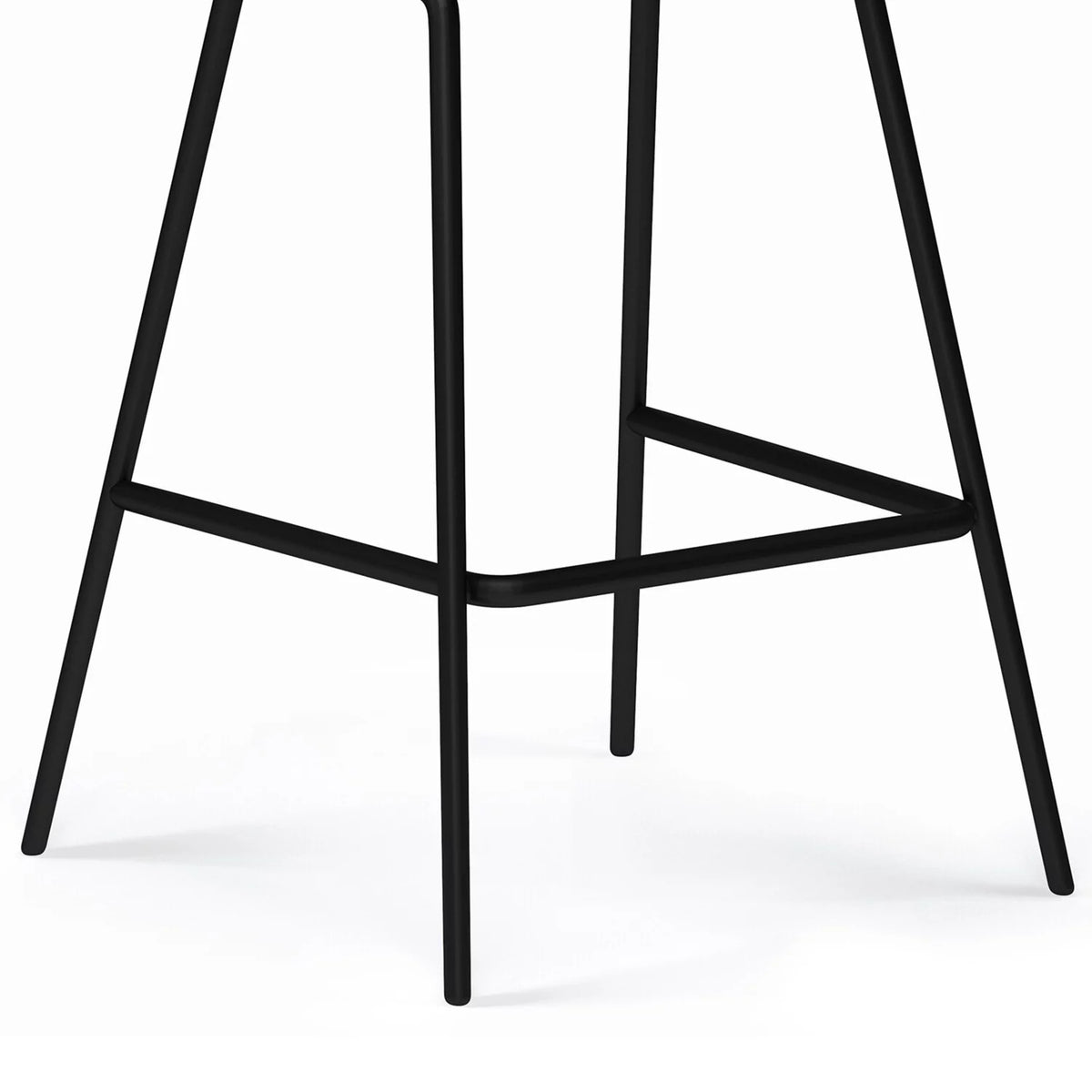 Charcoal Grey Faux Leather Height Stool R56702