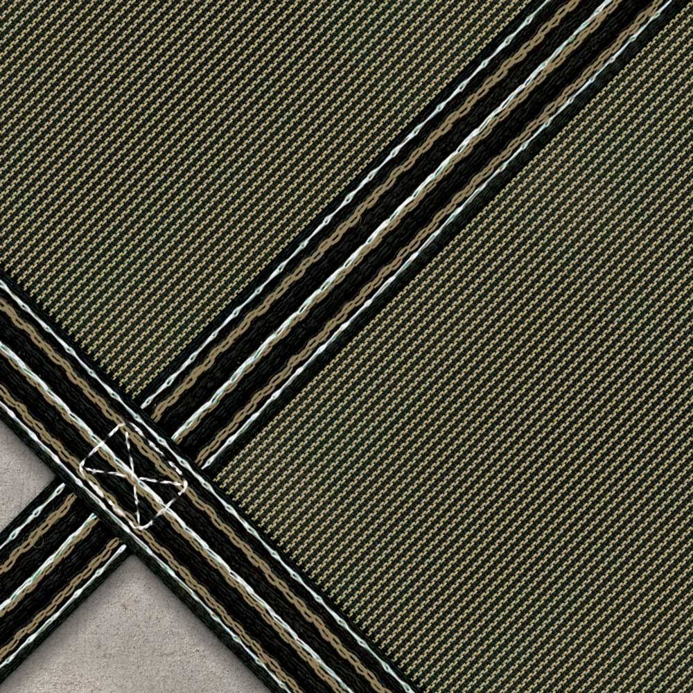 Tan Mesh Safety Cover for 18 ft. x 36 ft. Swimming Pool P523