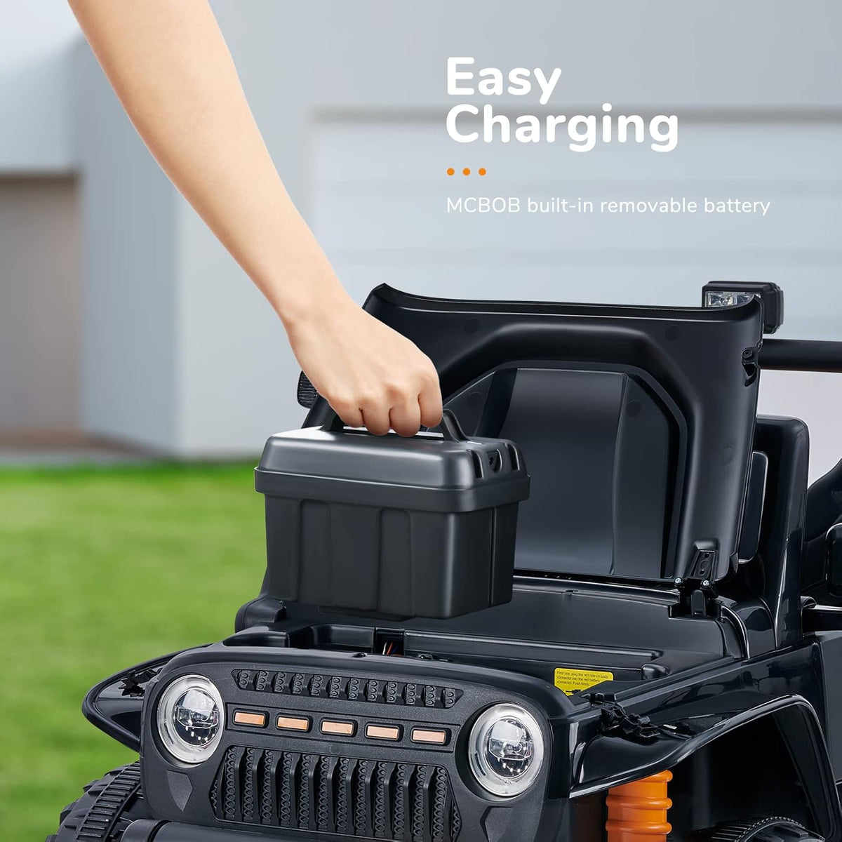 12V Electric Ride On Truck with Parental Remote Control B91021