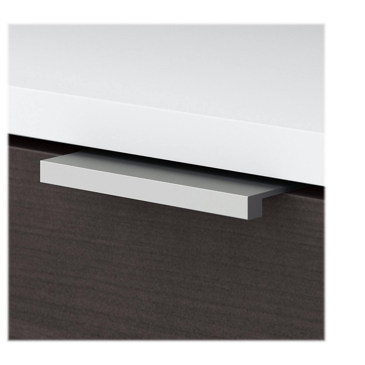 60W Desk with Drawers and Small Storage Cabinet R385403