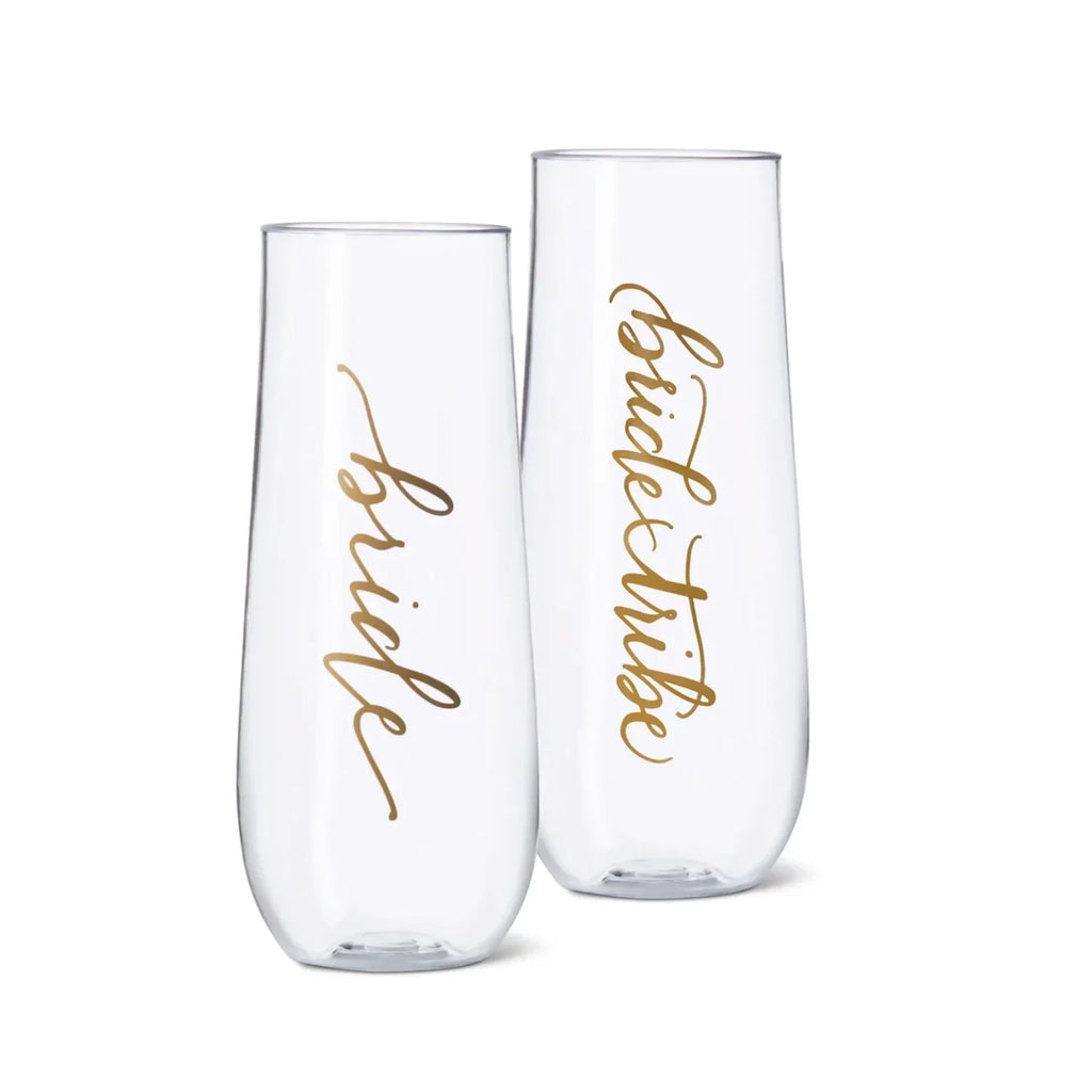 11 Piece Set of Plastic 10 oz. Champagne Cups R248537
