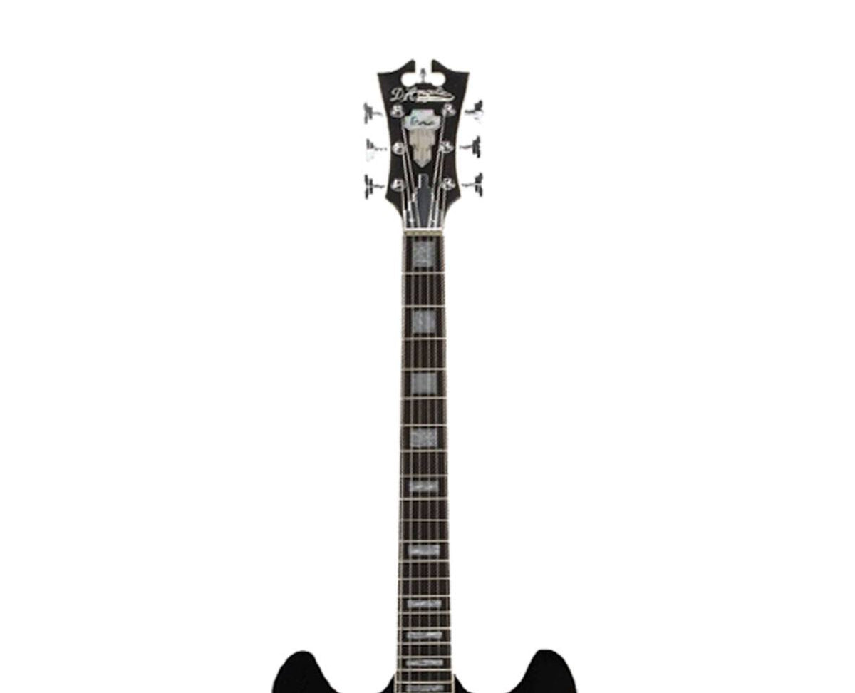 Black Semi-Hollowbody Electric Guitar I38367