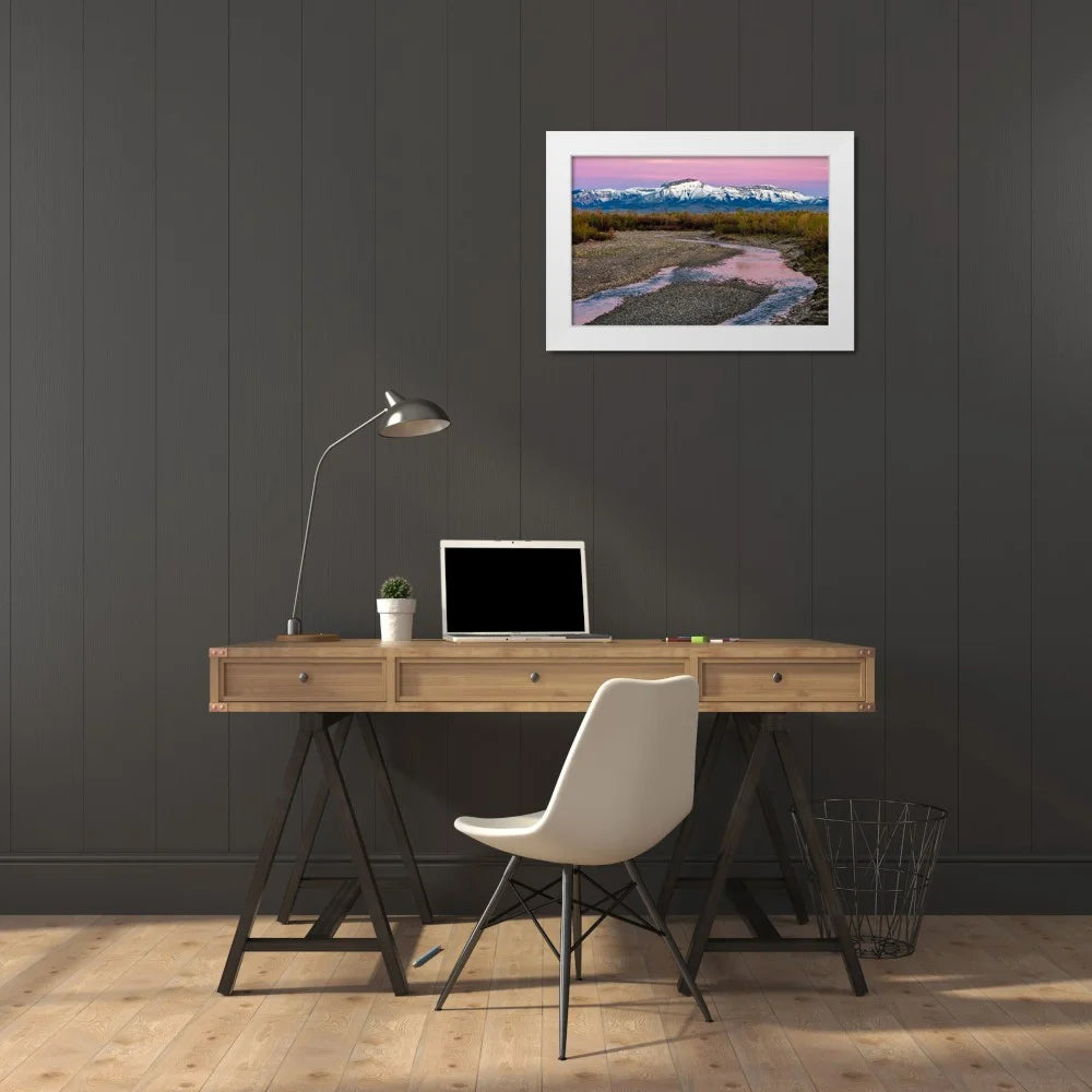 14x11 White Wood Framed Museum Art Print G2563