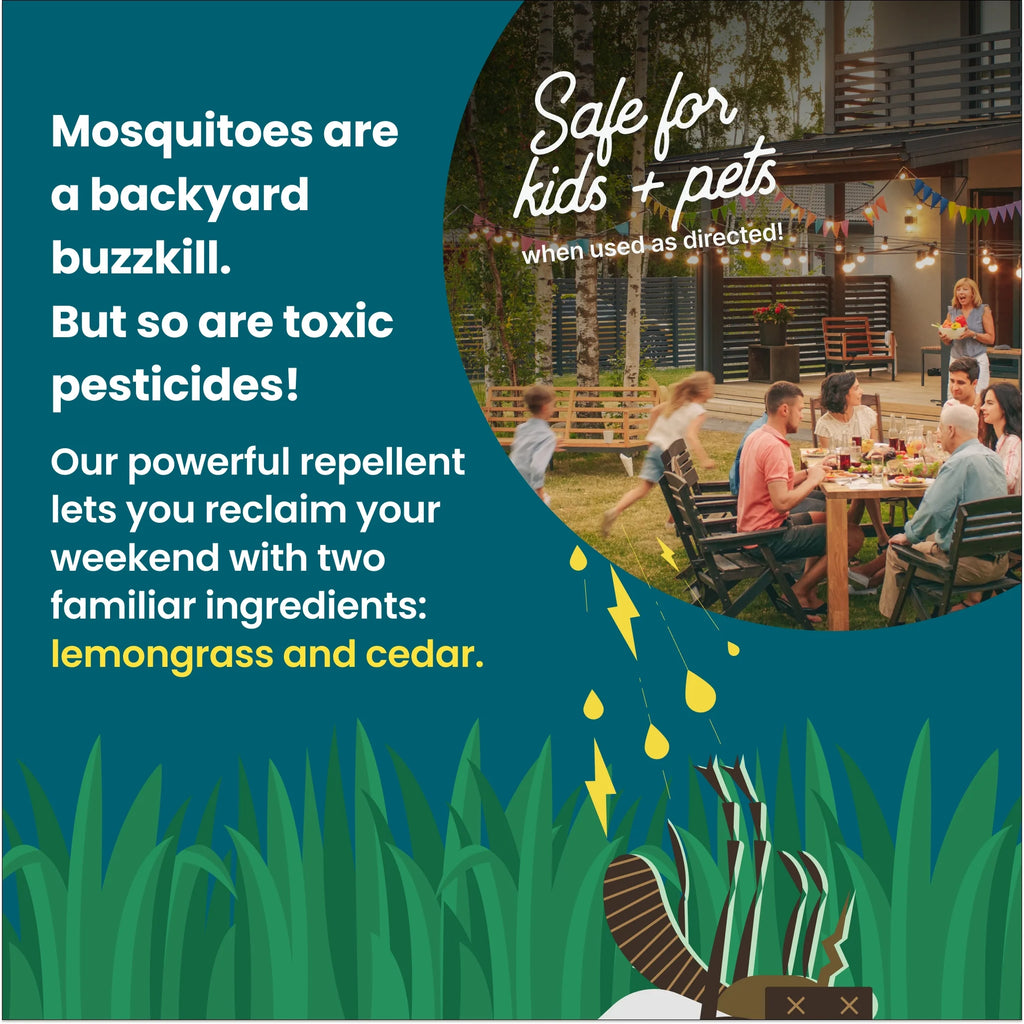 Plant-Based Bug Control Spray & Repellent 32 oz. S63733