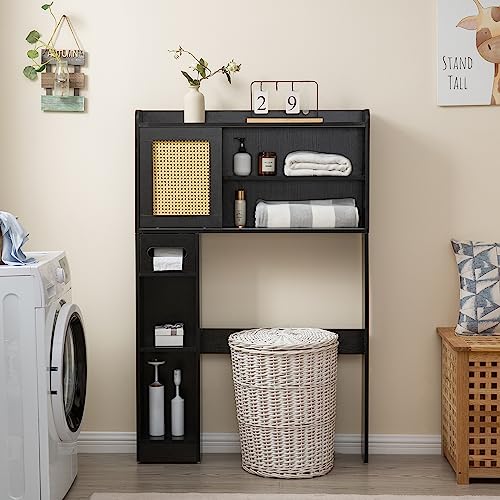 White Over The Toilet Storage Cabinet with Adjustable Shelves K8725