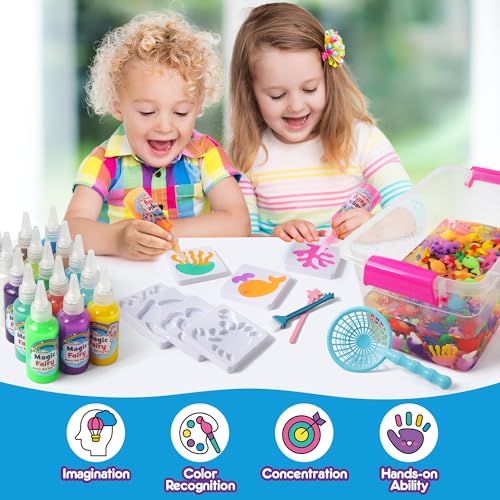 Glow in The Dark Water Gel Kit with Squishy Molds I21756