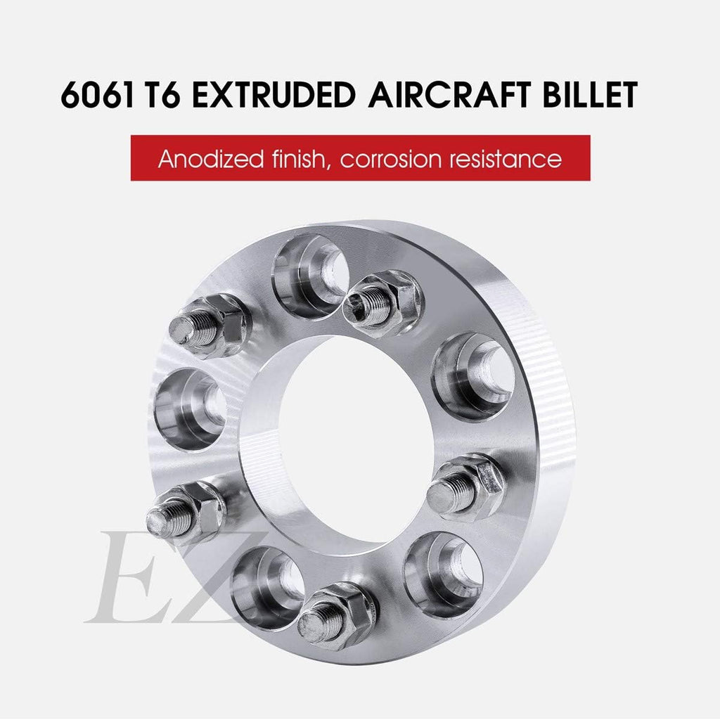 2 Billet Wheel Adapters 5x5 to 5x5 Thickness 1.5 Inch M3818