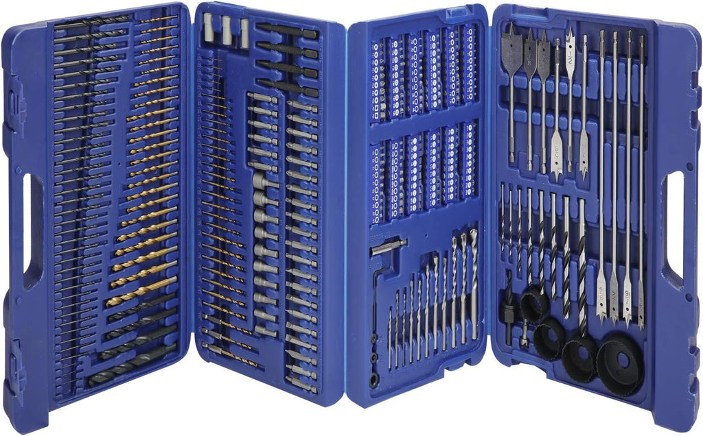 300-Piece Drill Bit Set with Storage Case E2777