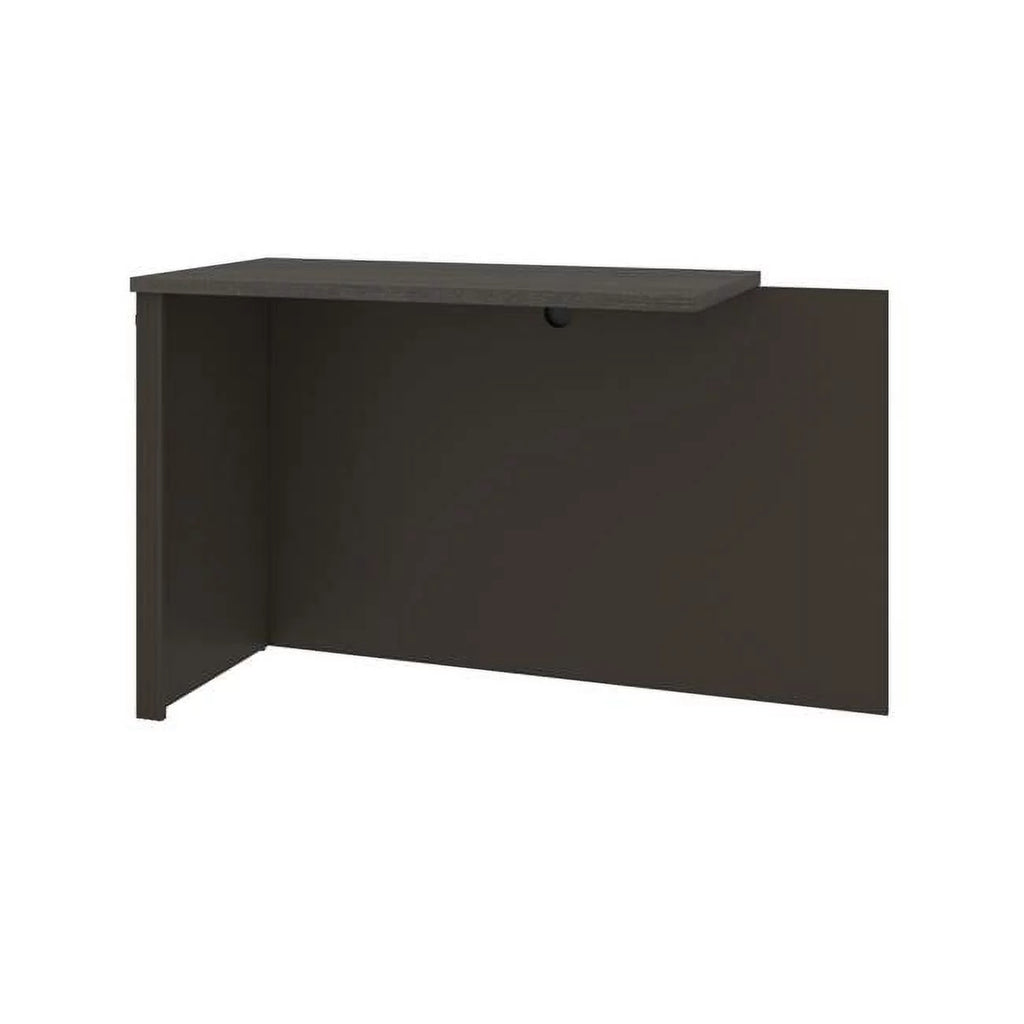 Desk Return in Bark Gray and Slate K49882