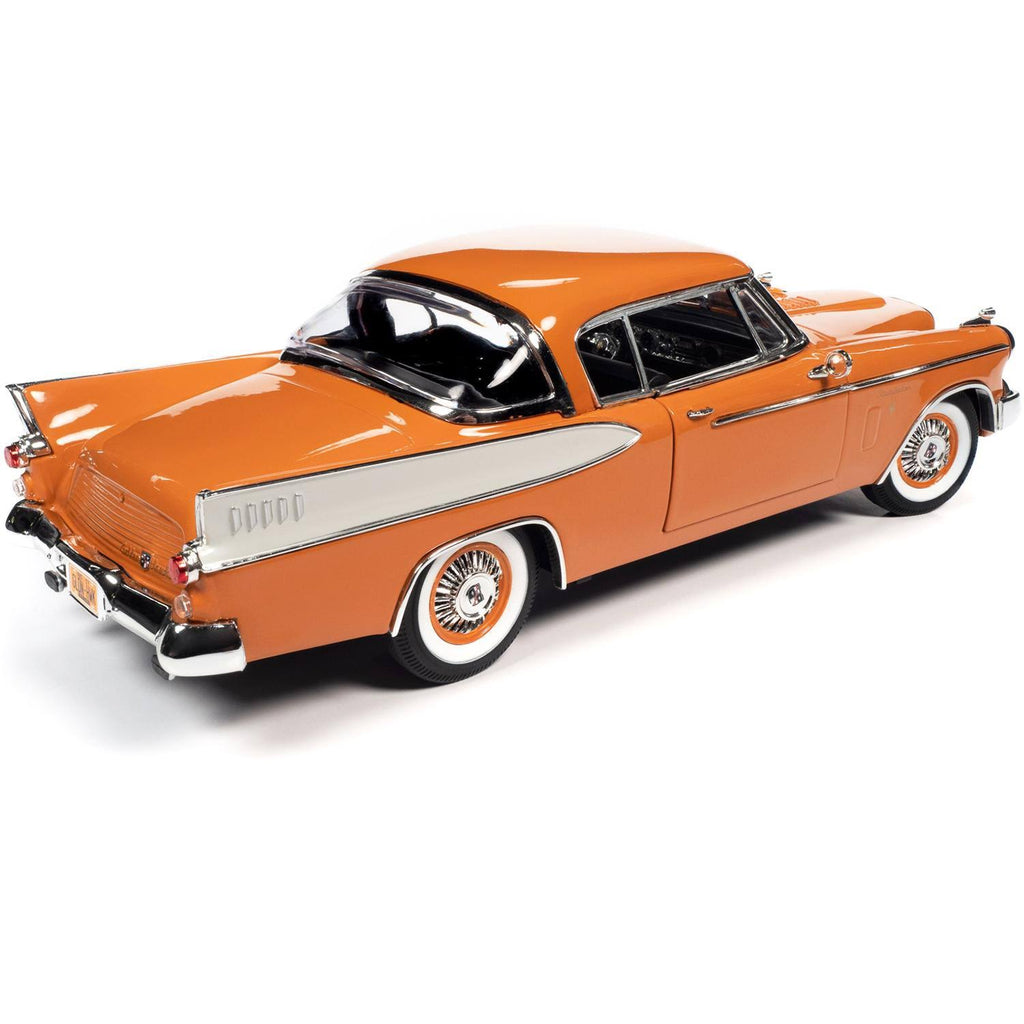 Coppertone Orange and White 1/18 Diecast Model Car V108134