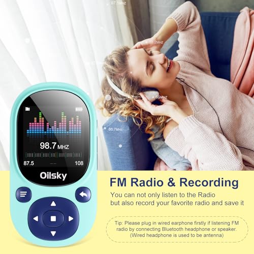 64GB Bluetooth MP3 Player with Clip X796