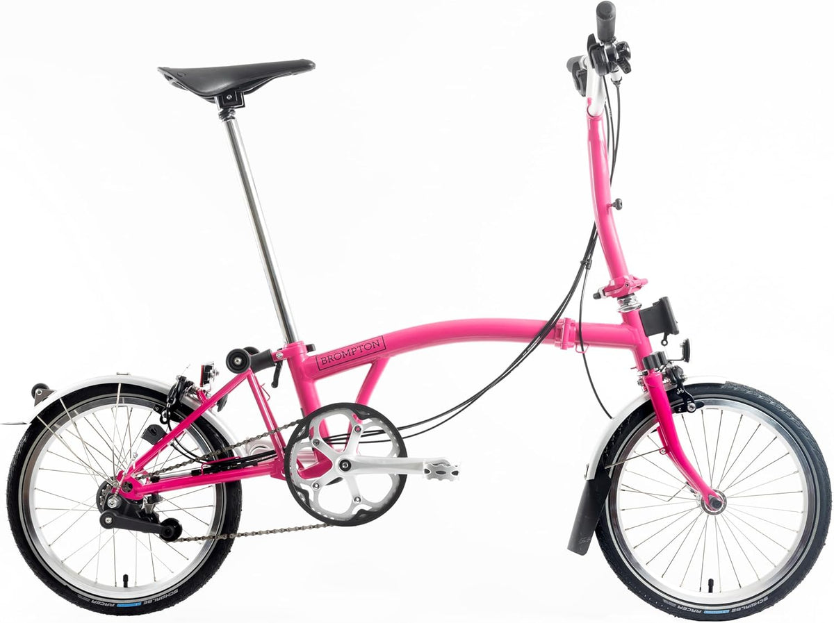 Hot Pink Folding Bike C395