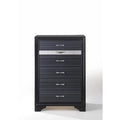 Black Wood Chest G504