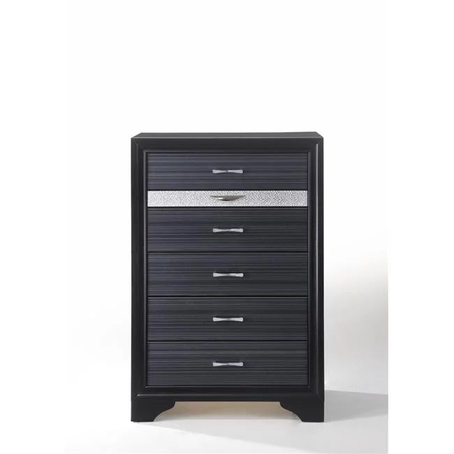 Black Wood Chest G504