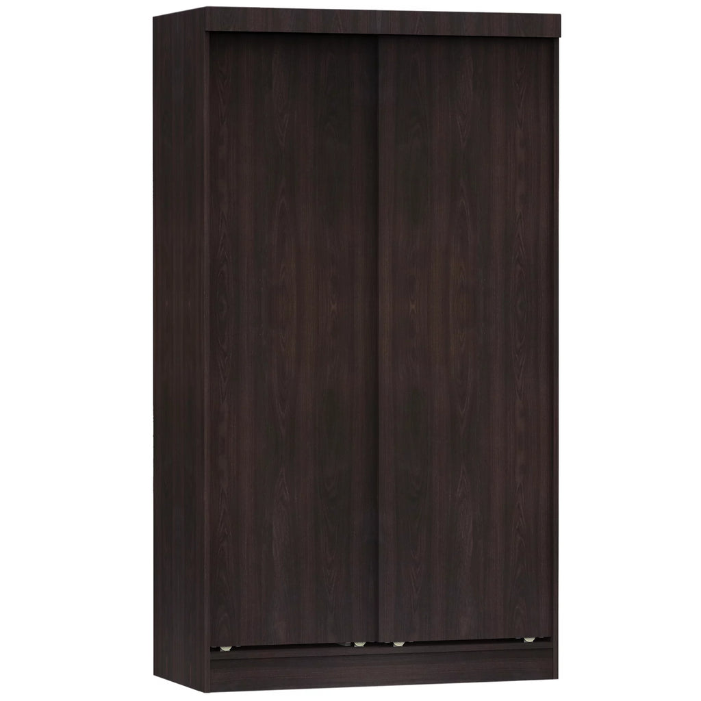 Modern Wood Double Sliding Door Wardrobe S367325