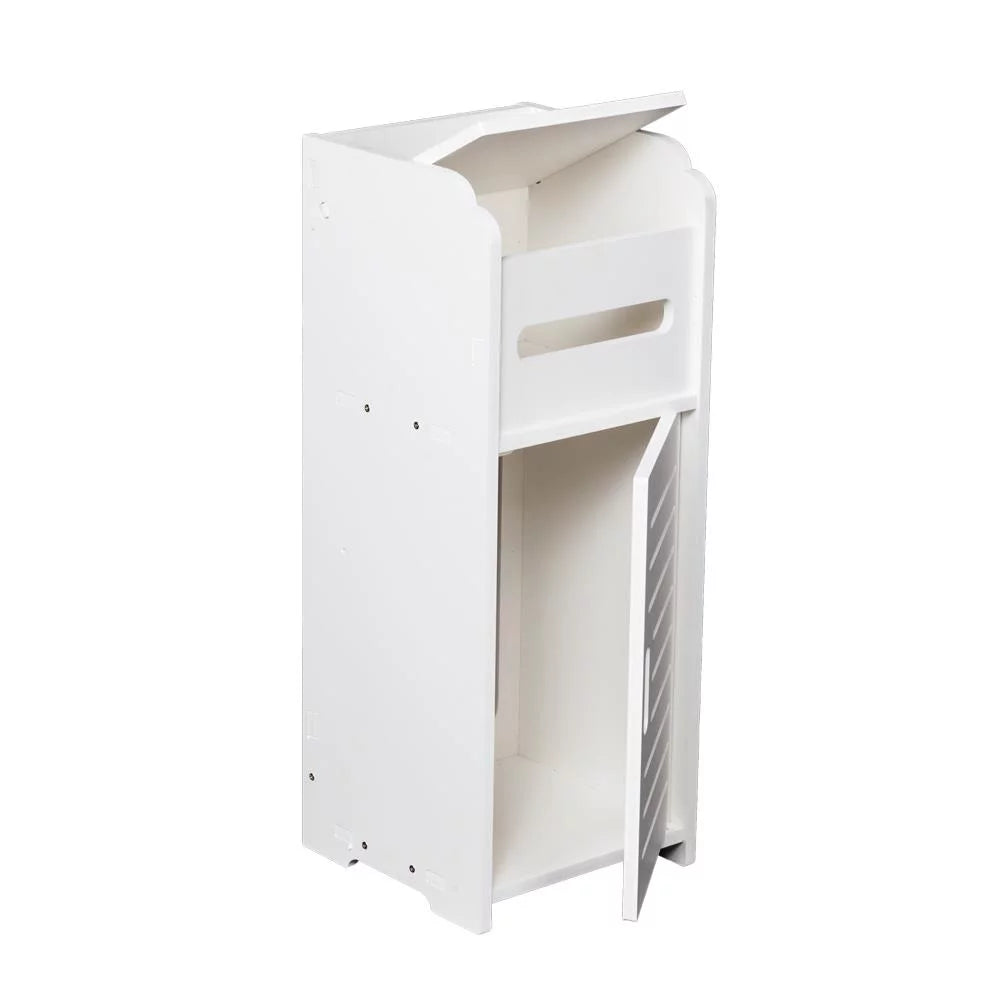 Wood Bathroom Storage Cabinet with Door X5173