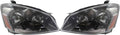 Headlight Assembly Pair for Nissan Altima 2005 2006 H621578