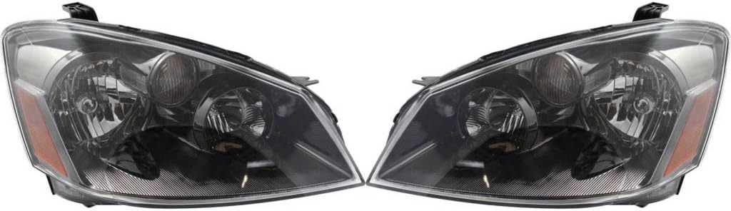 Headlight Assembly Pair for Nissan Altima 2005 2006 H621578