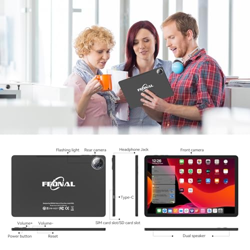 11 inch Android 14 Tablet 128GB ROM 16GB RAM Octa-Core R956
