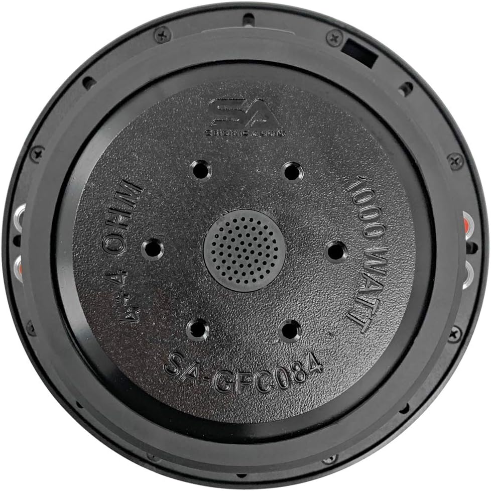 8 Inch 1000 Watt Max Power Dual 2 Ohm Car Audio Subwoofer W958427
