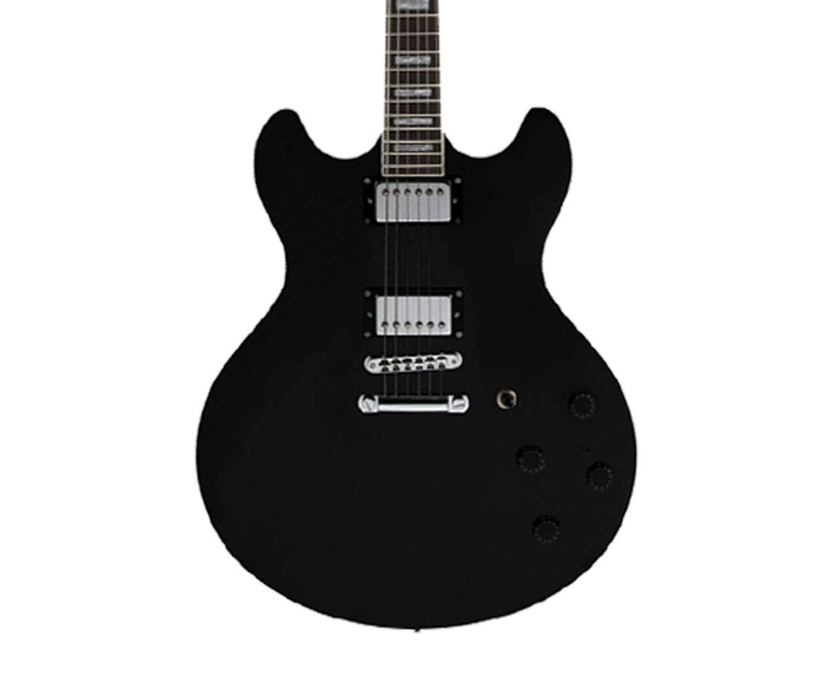 Black Semi-Hollowbody Electric Guitar I38367