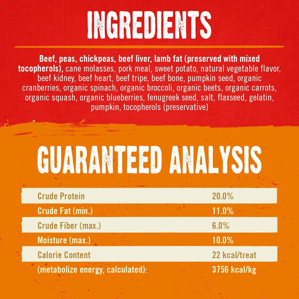 Freeze-Dried Raw Coated Grain Free Dog Biscuits 9 oz Bag C37462