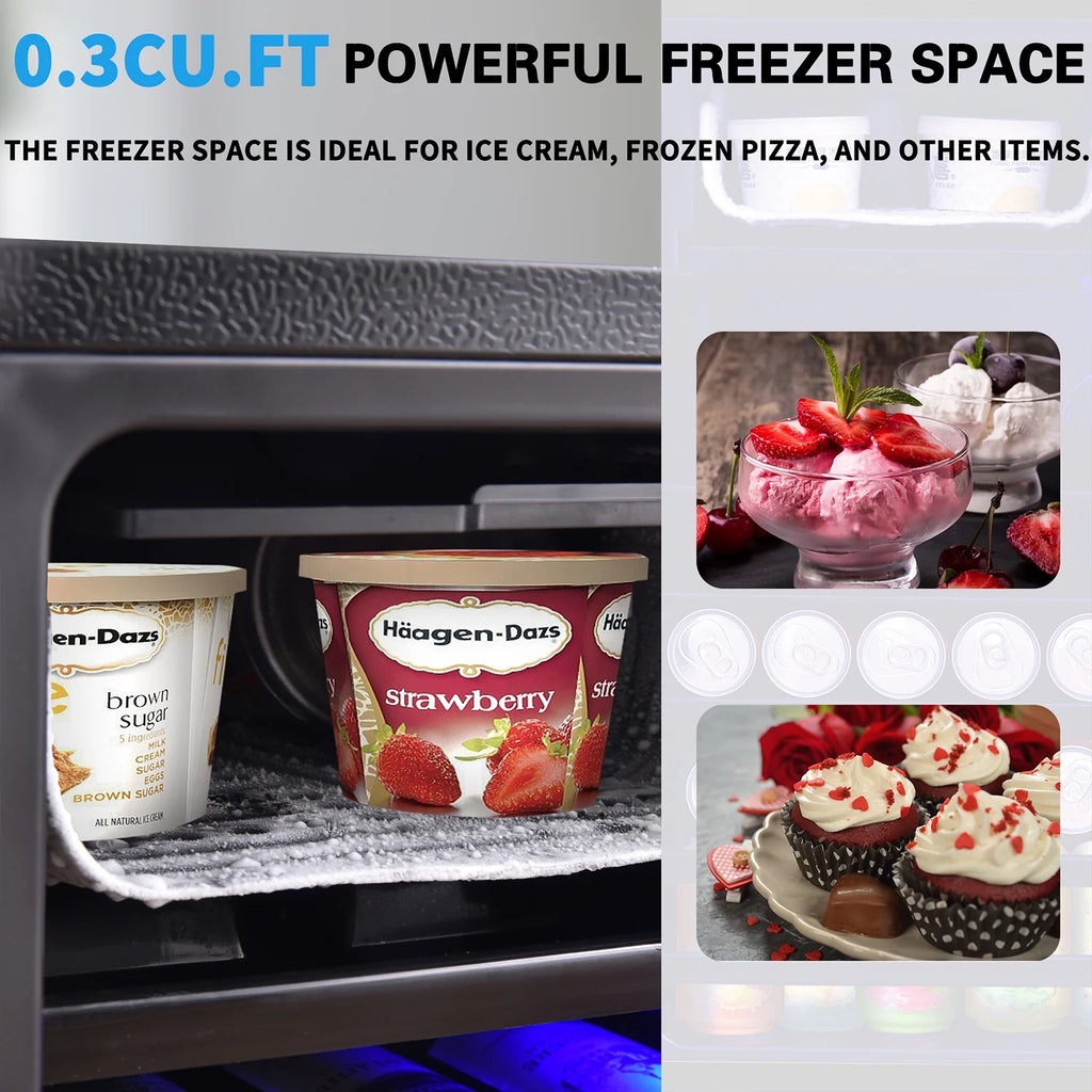 4.5cu.Ft Mini Fridge Black U23829