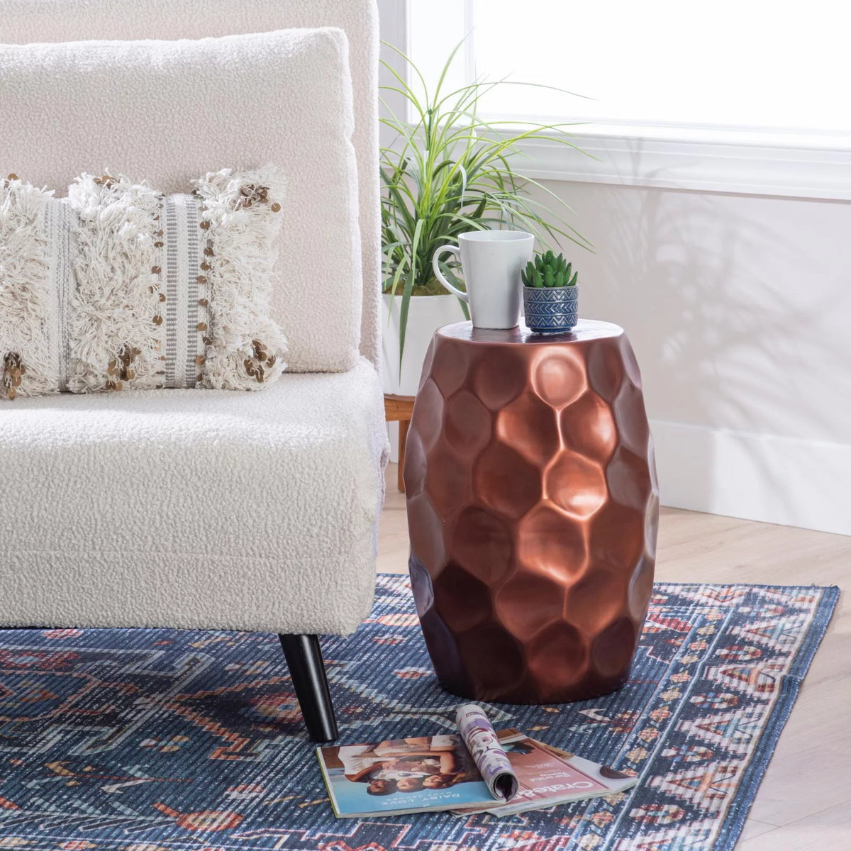 Aluminum Side Table G99257