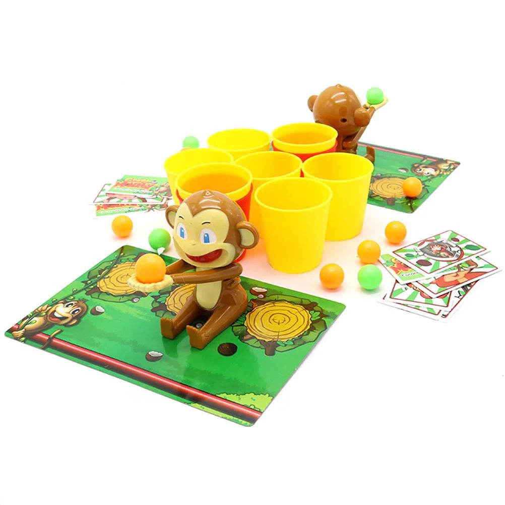 Funny Monkey Shooting Basket Toy Party Board Game L246