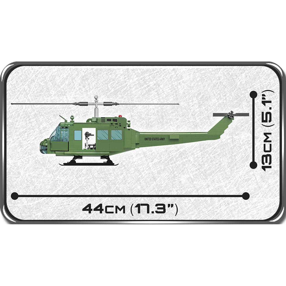 410 Pieces Vietnam War Air Cavalry Building Set D2160