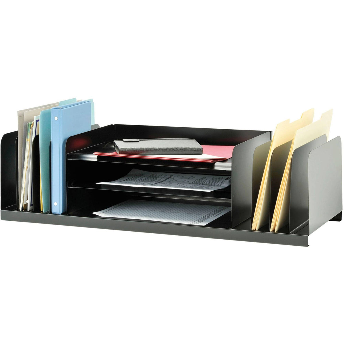 Black Steel Letter Sorter, 11 Compartments E1607
