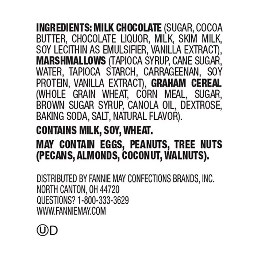 Milk Chocolate Covered Mini Marshmallows and Graham Cereal, 18oz Bag M52726