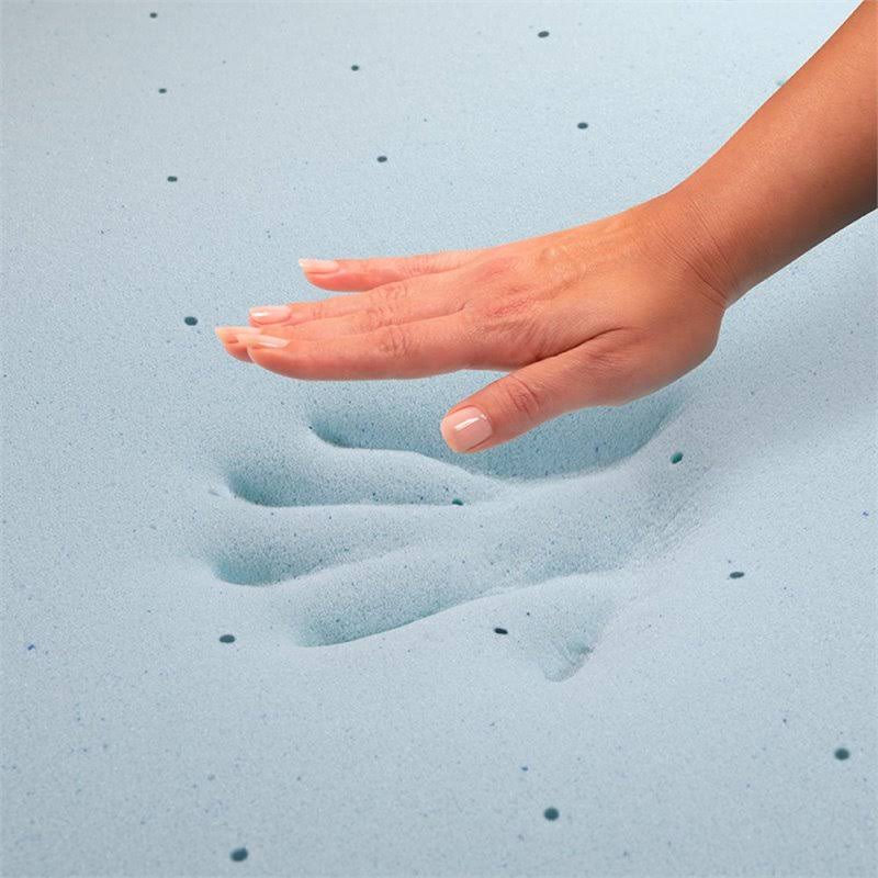 Twin 12 inch Foam Pocket Spring Mattress with 3 inch Gel Memory Foam Topper B919