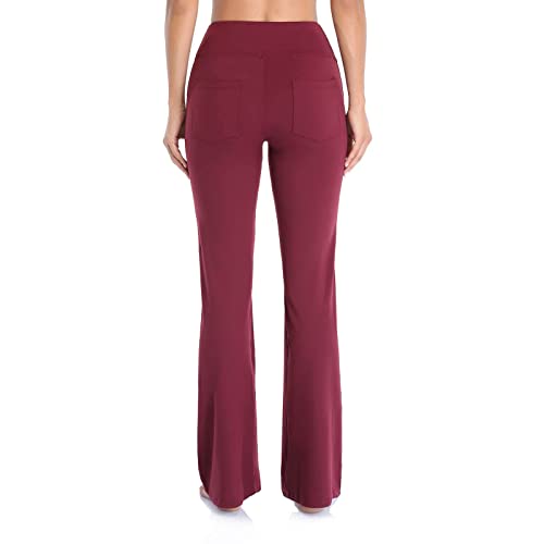 High Waisted Bootcut Yoga Leggings with Pockets R43071