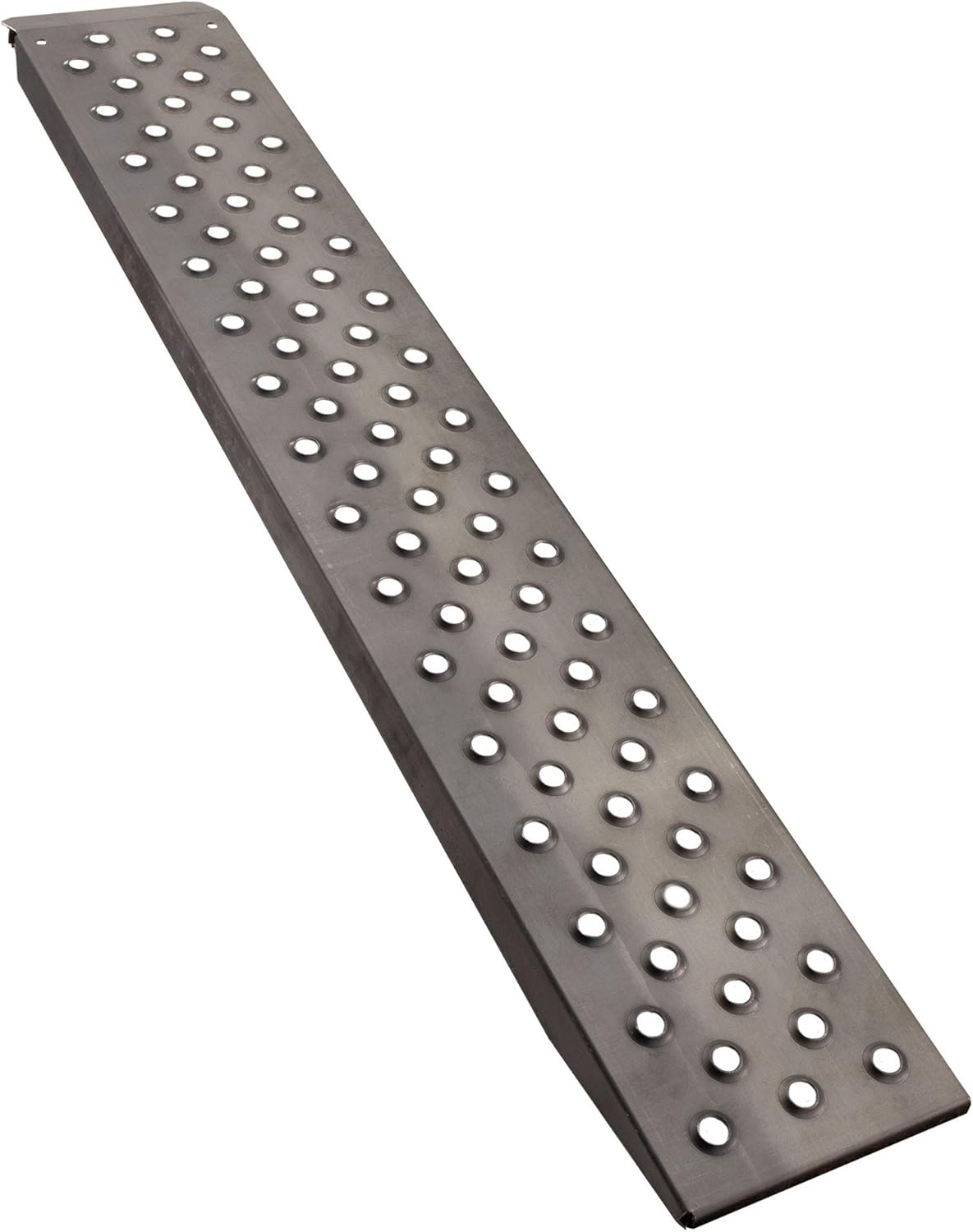 Heavy Duty 10ga Steel Trailer Loading Ramps, 2500lb Capacity (1-Pack) A31037