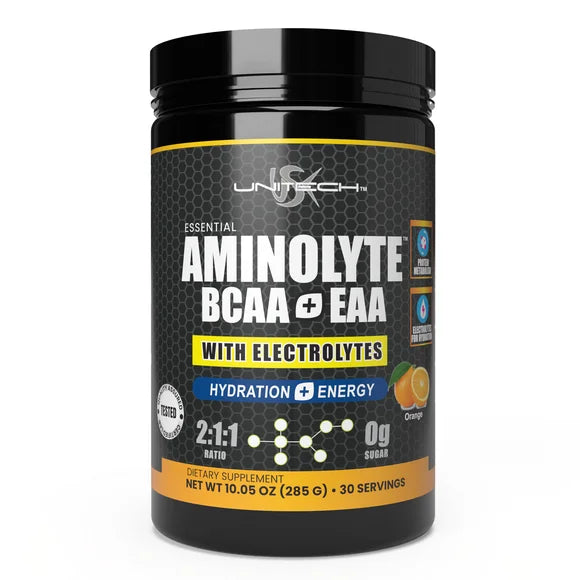 BCAA + EAA & Electrolytes Powder Orange Flavor 285g K1425