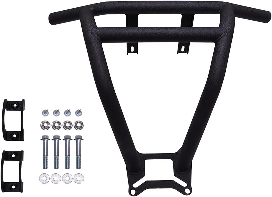 Heavy Duty Rear Bumper with Black Powder Coating for Honda Talon 1000R/ 1000X/ 1000X-4 UTV 2019 2020 2021 E2474