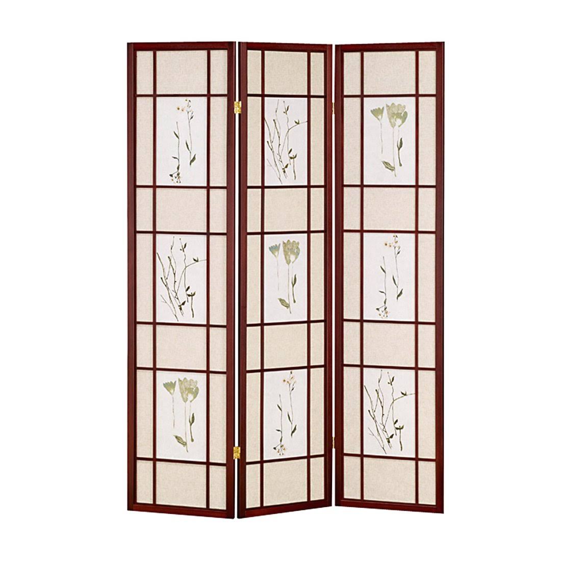 Cherry 3 Panel Shoji Screen F4300