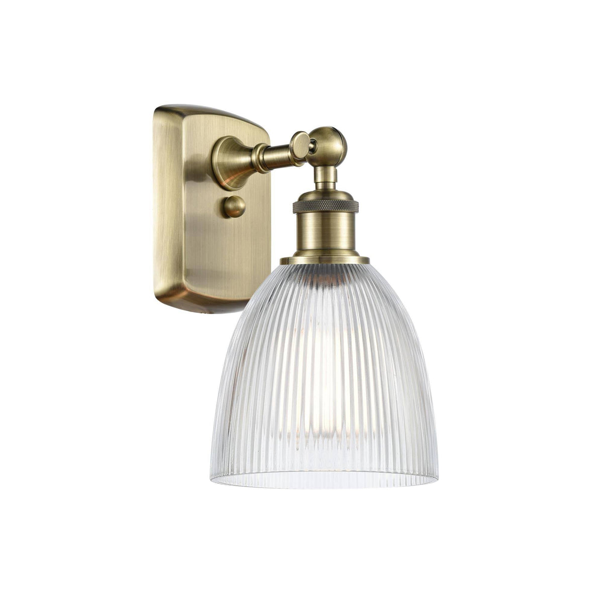 Antique Brass 1 Light Sconce R8168