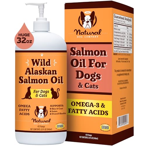 Wild Alaskan Salmon Oil for Dogs 32oz Skin & Coat Supplement L127915