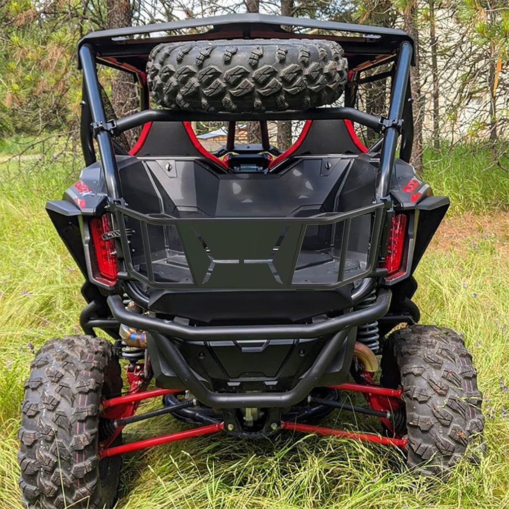 Heavy Duty Rear Bumper with Black Powder Coating for Honda Talon 1000R/ 1000X/ 1000X-4 UTV 2019 2020 2021 E2474
