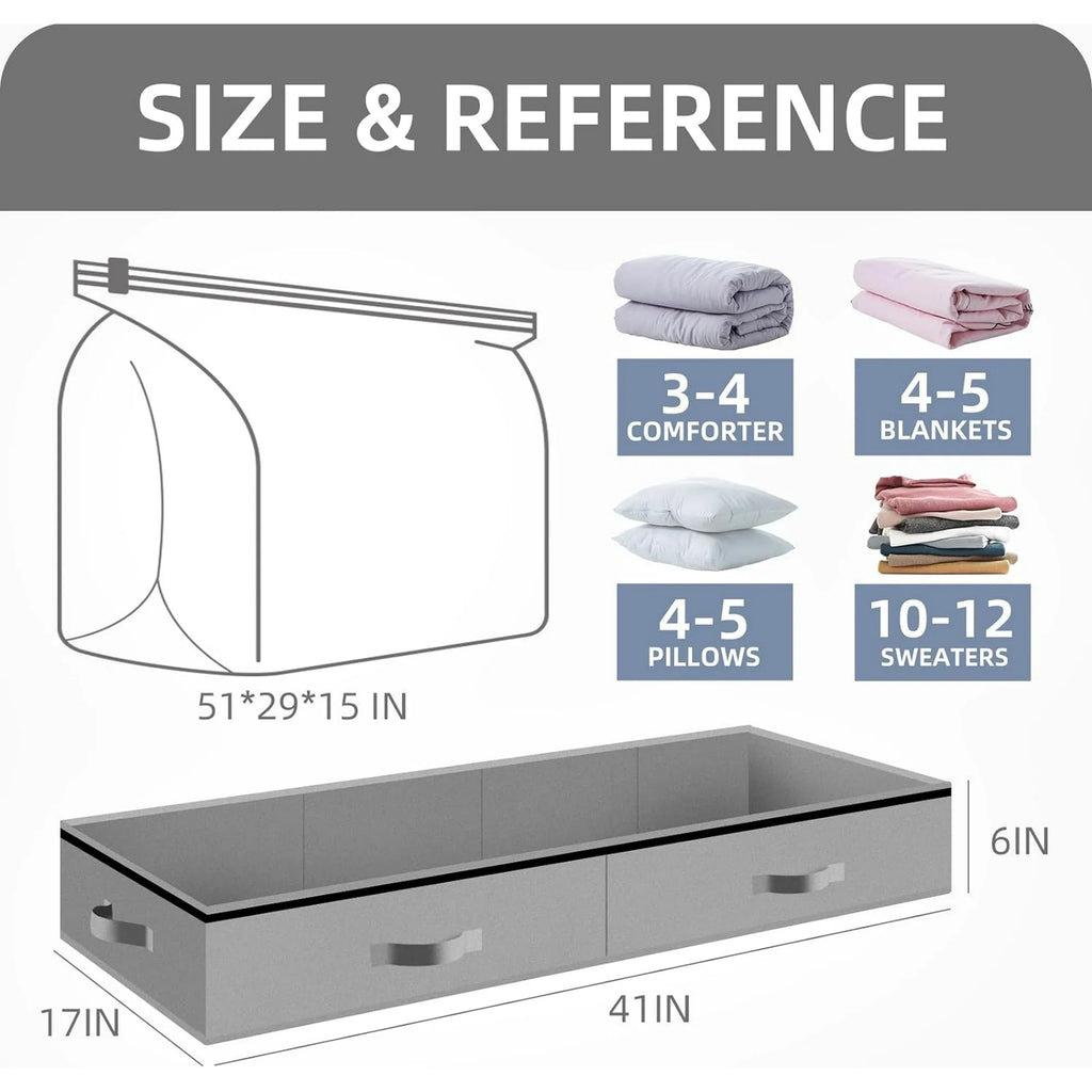Large Capacity Vacuum Storage Bags, 41 x 17.7 x 6 V439650