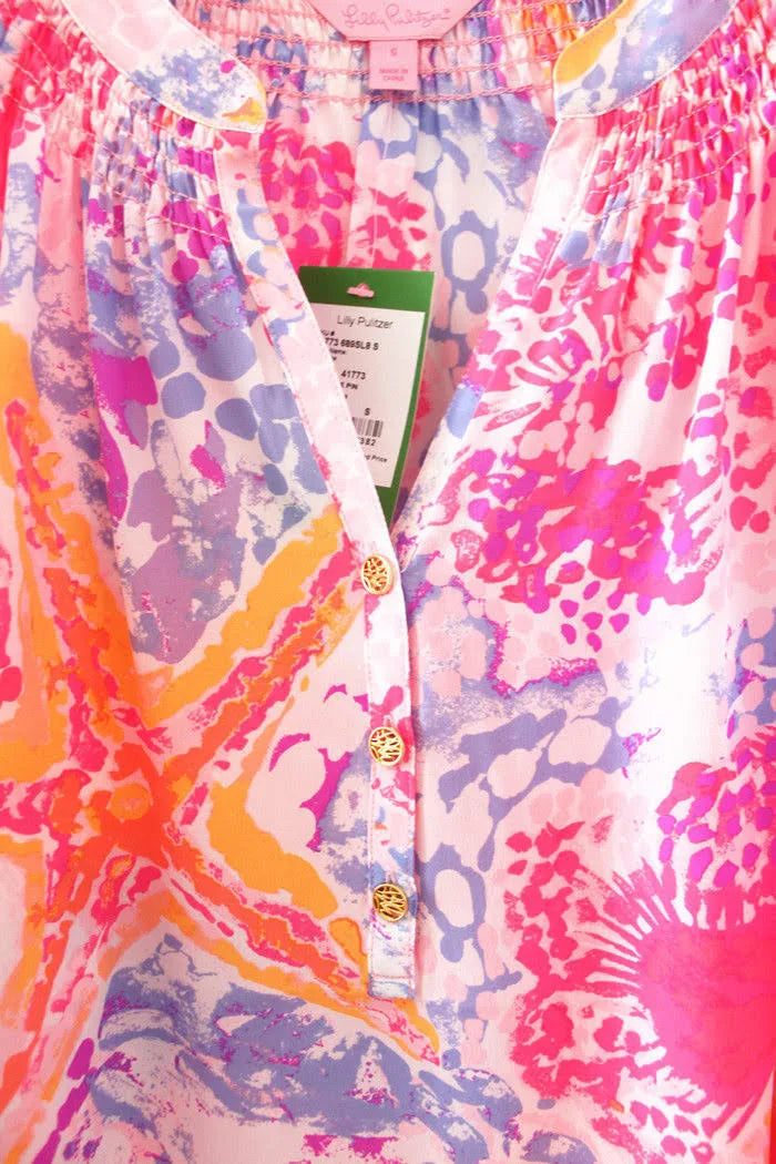 Paradise Pink Bohemian Beach Top G876459