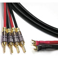 11 AWG Speaker Cable 2 Spade to 4 Banana S687919