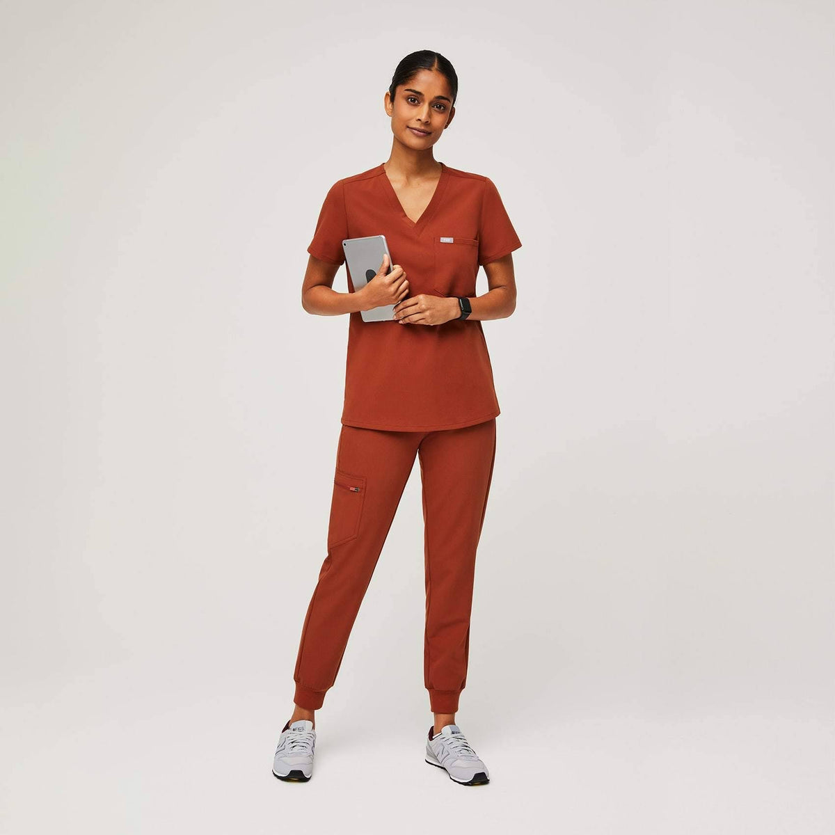 Orange Small Scrub Top Z111792
